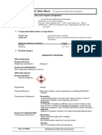 MSDS DR - DR - Disinfectant Multi Enzyme Detergent1