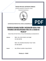 Centro Rehabilitación Integración Social Personas Discapacidad Física Ciudad Trujillo