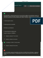 Fundamentos e Teoria Organizacional (ADG40) Avaliação II - GABARITO