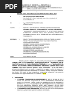 Informe 001 Conformidad de Sistema de Bombeo de Agua de Pisicina