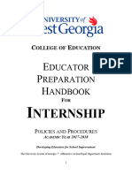 Educator Prep HB For Internship