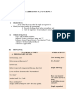 Detailed Lesson Plan in Science 3