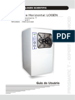 Manual de Instruções - AUTOCLAVE HORIZONTAL MODELOS PROSMATIC T