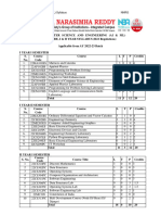 r22 B Tech Cse (Aiml) Syllabus