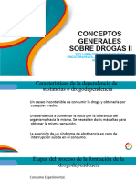 2da. Sesión Conceptos Generales Sobre Drogas Ii