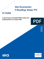 Unlocking The Economic Potential of Rooftop Solar PV in India