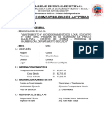 Informe de Compatibilidad Parcco Llaullipata