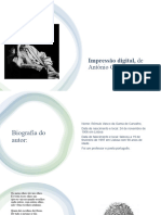 Impressão Digital, de António Gedeão