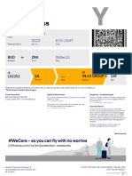 Boarding Pass: Paulovics / Timea MR 0023 Eco Light