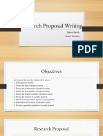 Unit 14 Research Proposal Writing