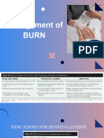 Burn Management