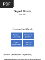 Signal Words