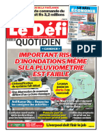 E-Paper: Consultez Gratuitement Votre Édition Du Défi Quotidien