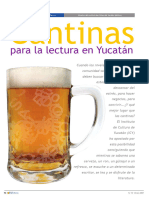 Cantinas para La Lectura en Yucatan