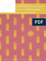 Le Normal Et Le Pathologique À L'école Aujourd'hui-2022