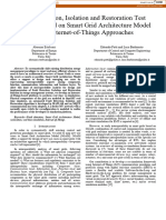 Distributed Fault Detection, Isolation, and Restoration (FDIR) Technique For Smart Distribution System