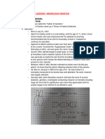 Lesson#1 - Mendelinan Genetics