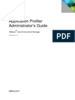 VMware User Environment Manager Application Profiler Administrator's Guide