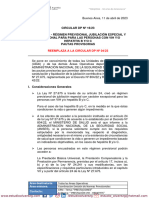 Dp-016-2023 Ley #27.675 - Régimen Previsional Jubilación Especial y Excepcional para para Las Personas Con Vih Y-O Hepatitis B y O - C. Pautas Provisorias