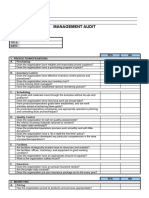 1.2 Management Organization Audit