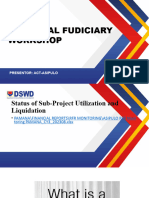 Municipal Fudiciary Workshop: Presentor: Act-Asipulo