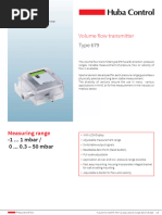 679 Volume Flow Transmitter