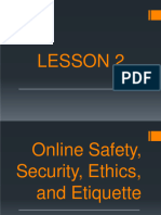 Lesson 2.1 Online Safety