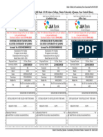 Examination Form BankChallan Semester 4 Batch 2021