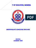 Undergraduate Admission Brochure