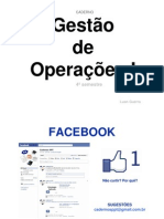 CADERNO DE GESTÃO DE OPERAÇÕES I - Com EXERCICICOS