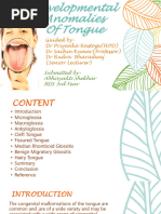 Developmental Anomalies of Tongue