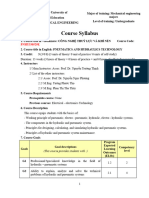 PNHY330529E Course Syllabus Pneumatic Hydraulic Technology 11.2020