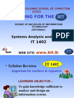 System Analysis & Design