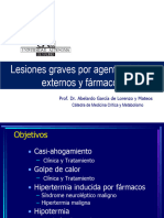 Lesiones Por Agentes Físicos y Fármacos