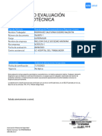 9560870-1 Reevaluación Psicosensotécnico Riguroso Liviano 0004929011