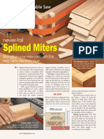 5 Spline Miters Joint