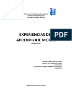 Trabajo Experiencias Del Aprendizaje Moral