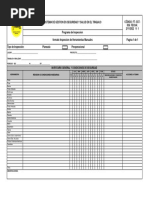 FT - SST - 036 Formato Inspección Herramientas Manuales