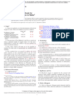 ASTM D888-18 Dissolved Oxygen in Water