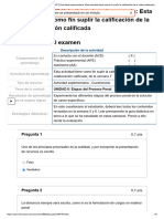 Examen - (ACDB1-20%) (SUP1) Actividad Suplementaria - Esta Actividad Tiene Como Fin Suplir La Calificación de La Video Colaboración Calificada