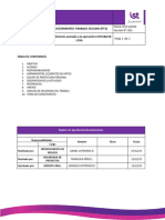 Procedimiento Trabajo Seguro - Costuras de Losa