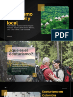 Ecoturismo Nacional y Local