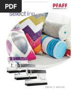 Pfaff Select Line Sewing Machine Instruction Manual