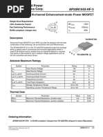 AP20N15GI HF 3TB Advanced Power Electronics