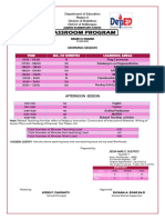 Classroom Program - Orange.19-20