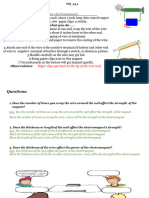 Answer Key For Activity Sheet - 14.1, Electric Current and Its Effects