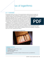 C 03 Calculus of Logarithmic Functions