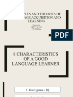 4 8 Characteristics of A Good Language Learner