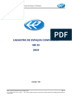 Modelo de Inventário de Espaços Confinados