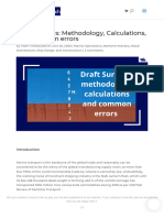 Draft Surveys - Methodology, Calculations, and Common Errors - TheNavalArch